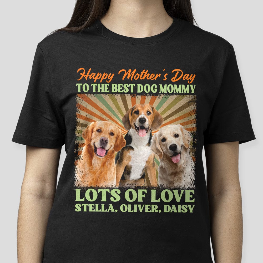 Custom Photo To The Best Dog Mommy Dog Shirt N304 890581