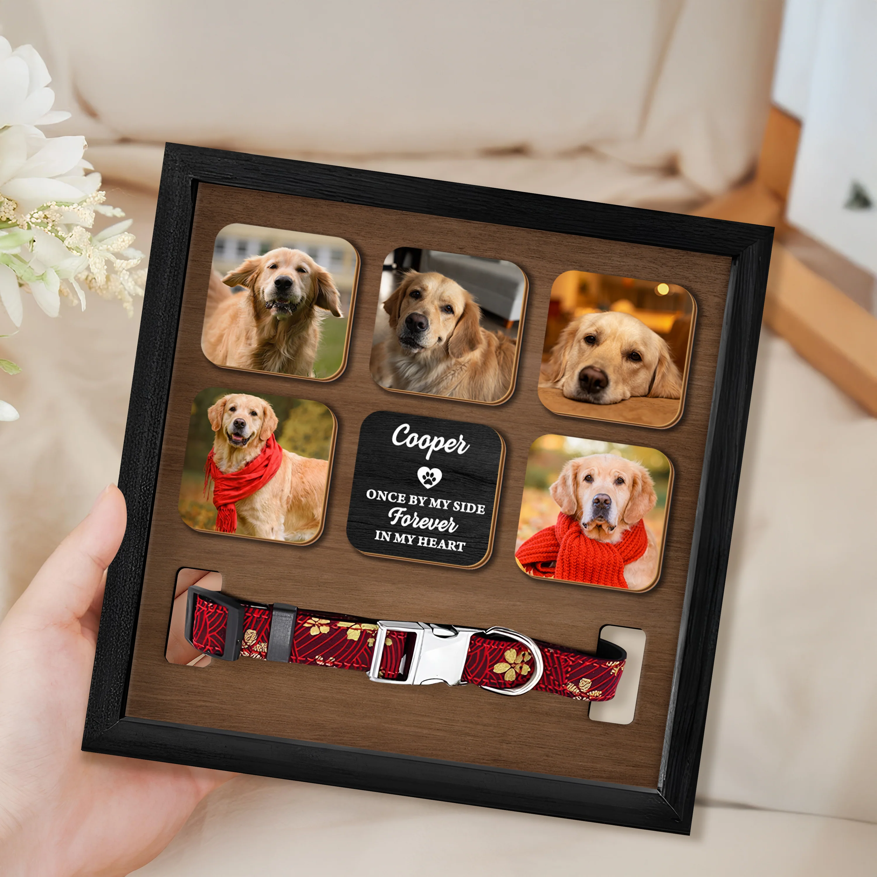 Custom Photo Until We Meet Again Memorial 2-Layers Wooden Collar Frame TH10 894239 - Image 5