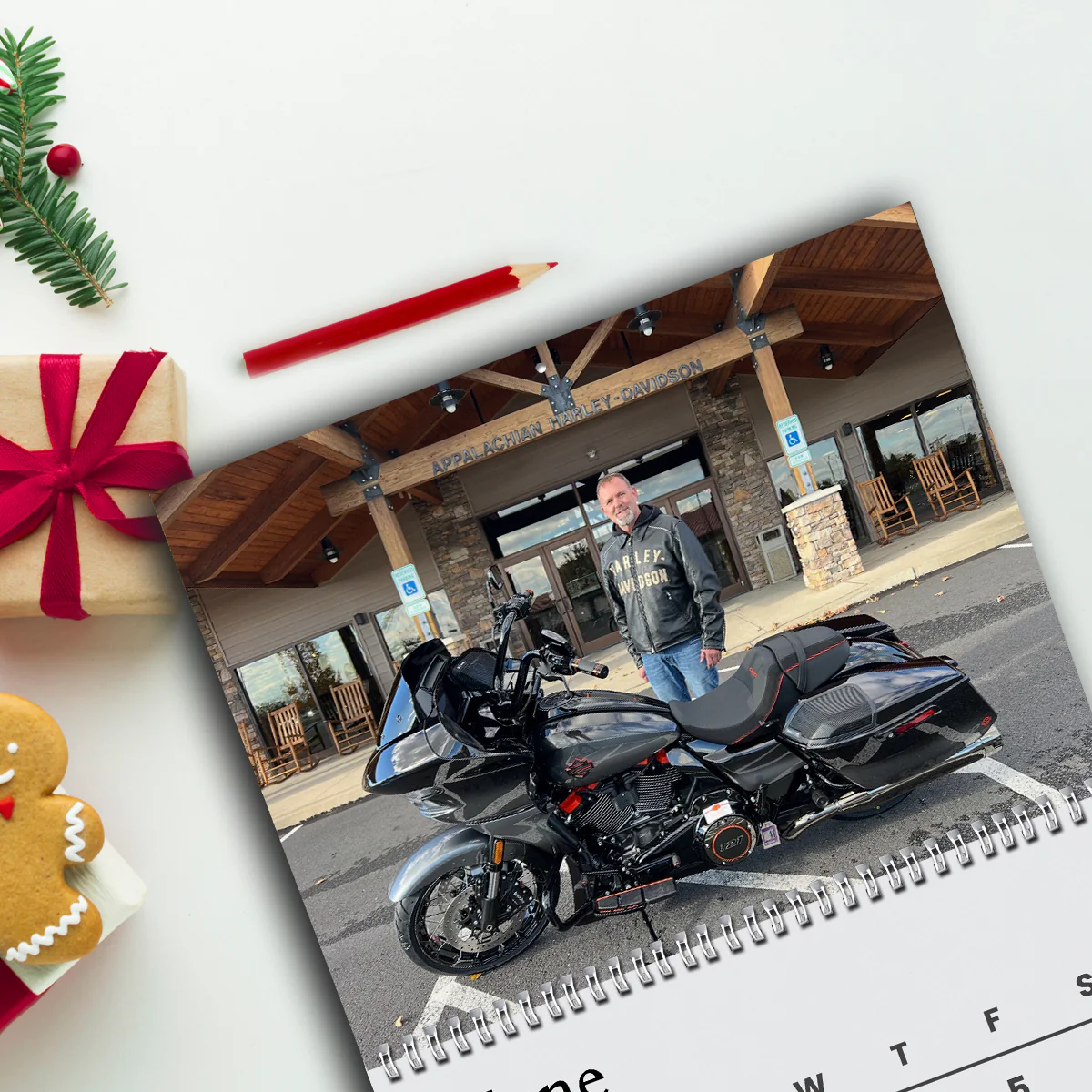 Custom Photo Wall Calendar For Biker TH10 896839 - Image 3