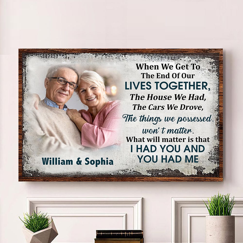 Custom Photo When We Get Together Valentine Poster T286 890185