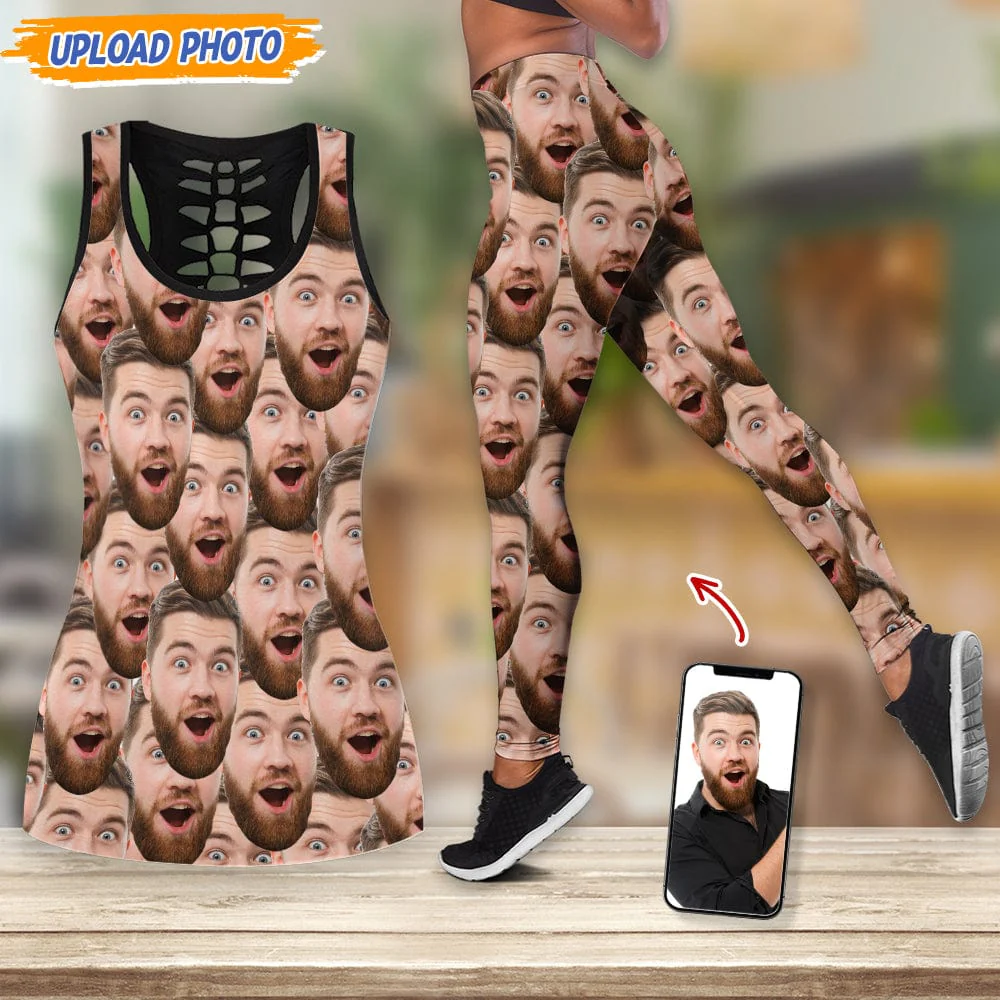 Custom Photo With Full Face Legging Set TA29 889329