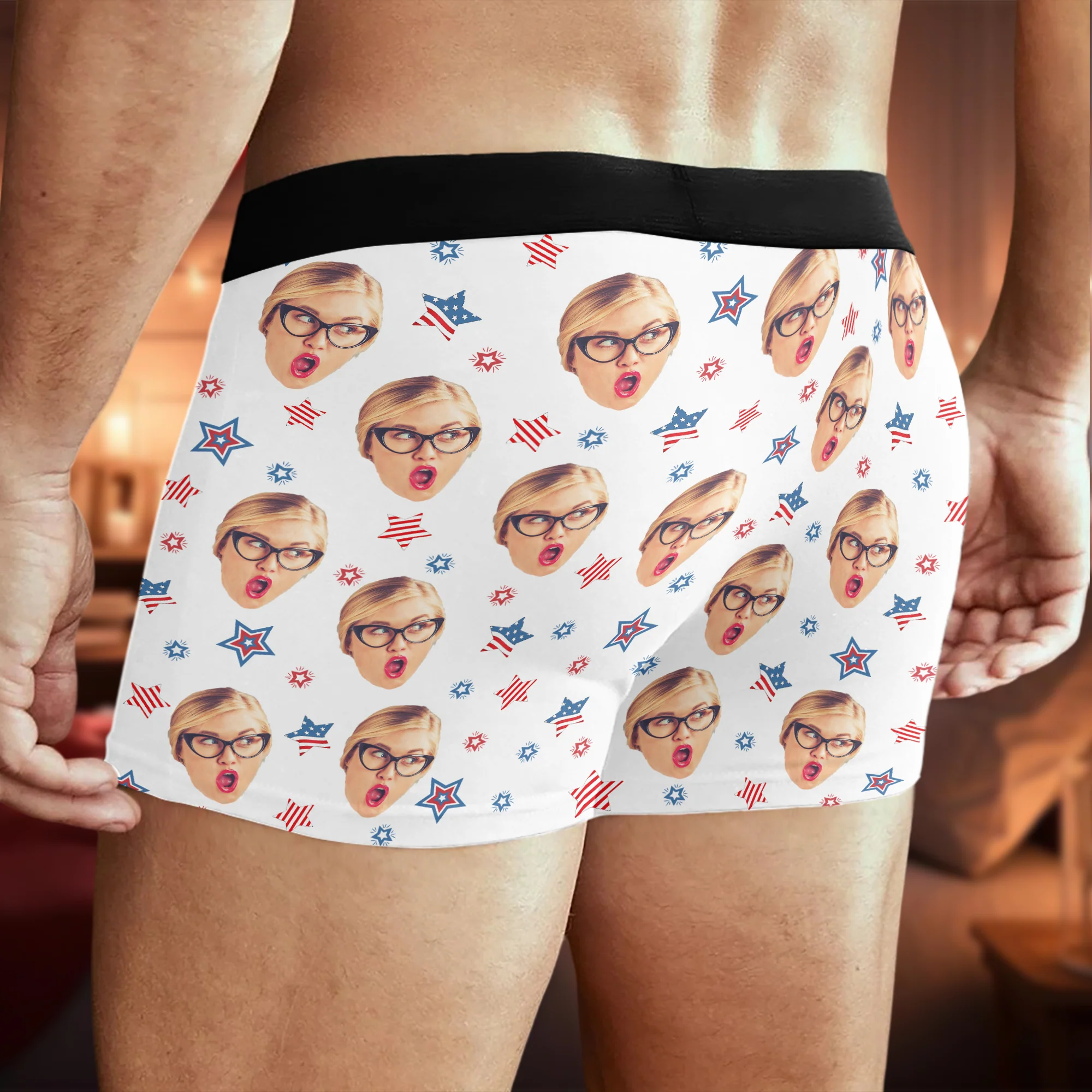Custom Photo You Look Like The Hot Dog Funny Gift For Boyfriend Boxer TH10 894083 - Image 8