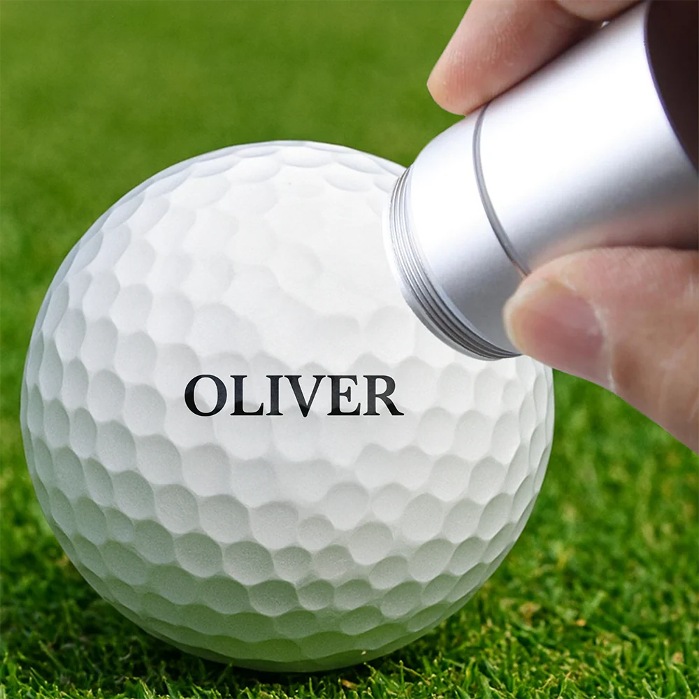 Custom Your Name Golf Ball Stamp For Golfer TH10 896995 - Image 2