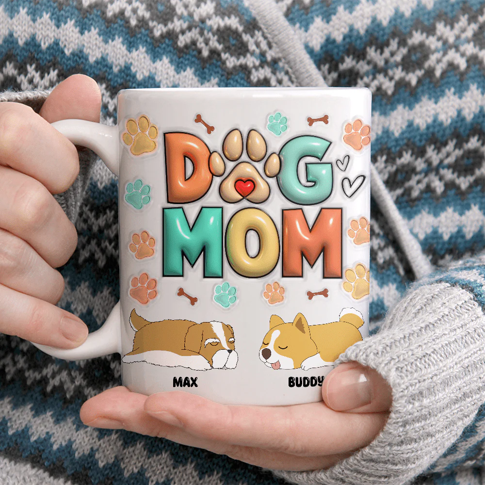 Dog Dad Dog Mom Mug Personalized Gift N304 890157 - Image 5