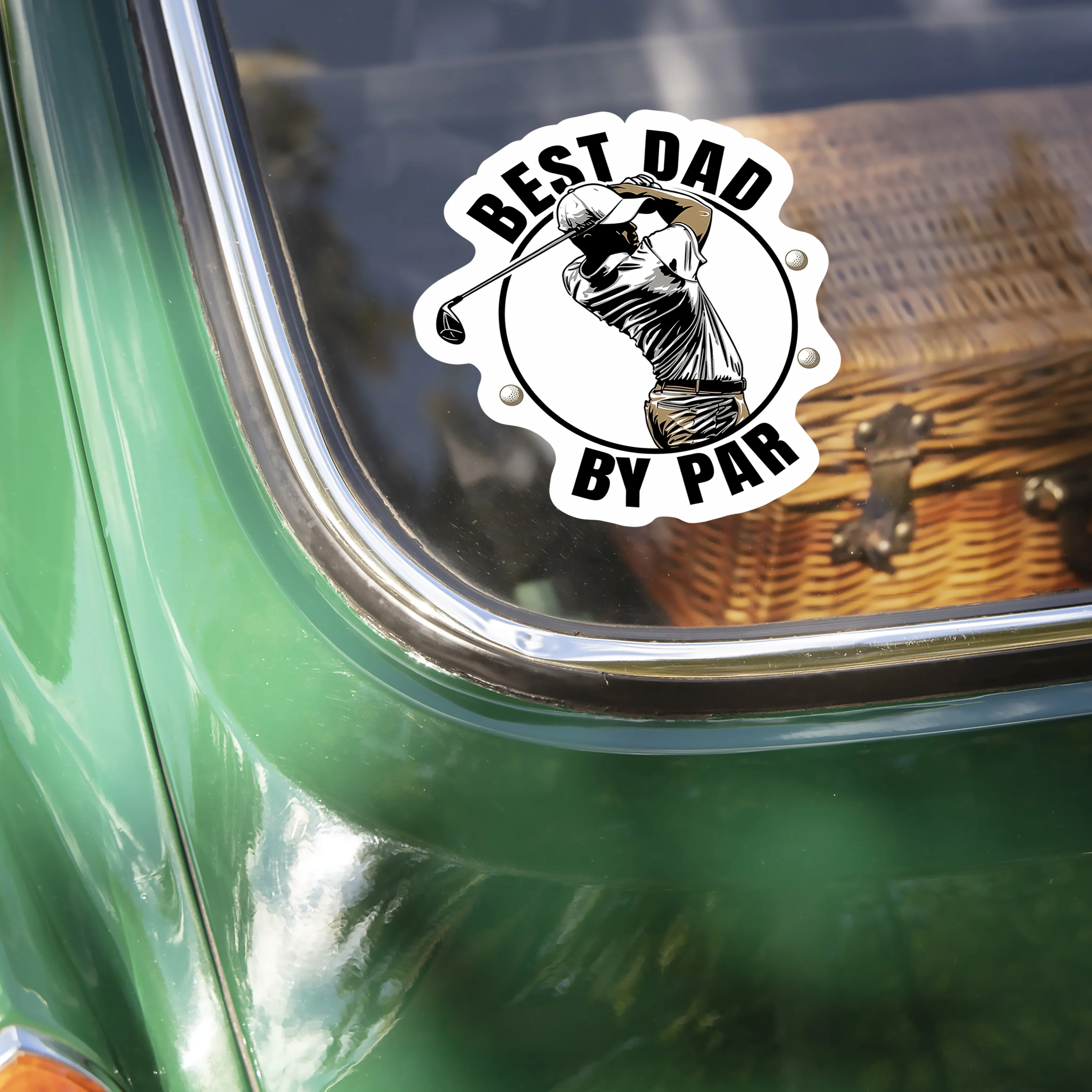 Eat Sleep Golf Repeat Car Window Decal Sticker For Golf Lover TH10 898201 - Image 4