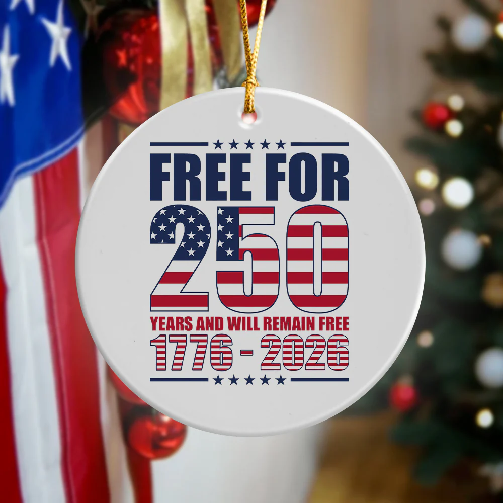Free For 250 Years Ceramic Ornament TH10 894597 - Image 3