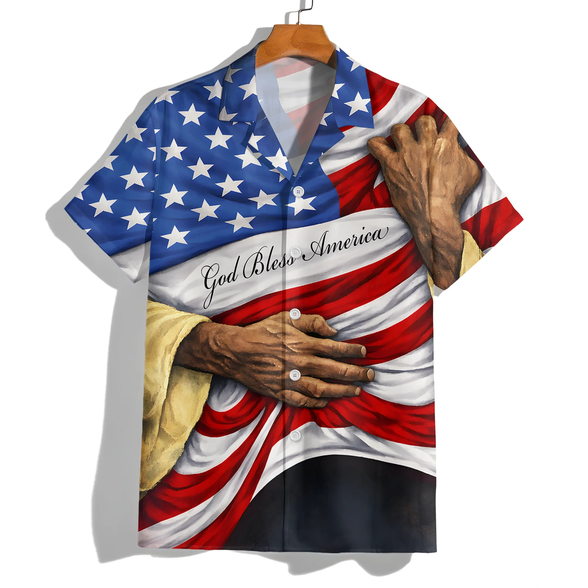 God Bless America Hawaii Shirt TH10 898729 - Image 2