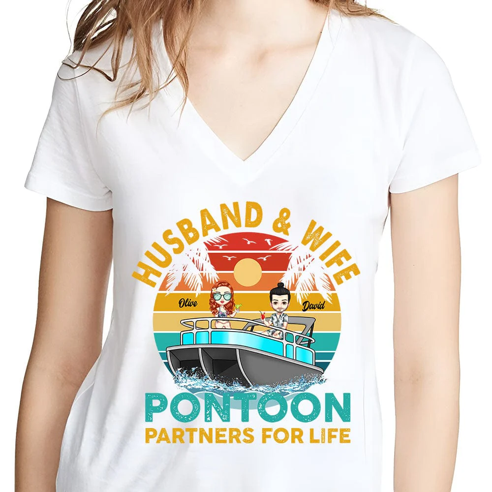 Husband And Wife Travel Partners For Life Beach Shirt TA29 889643