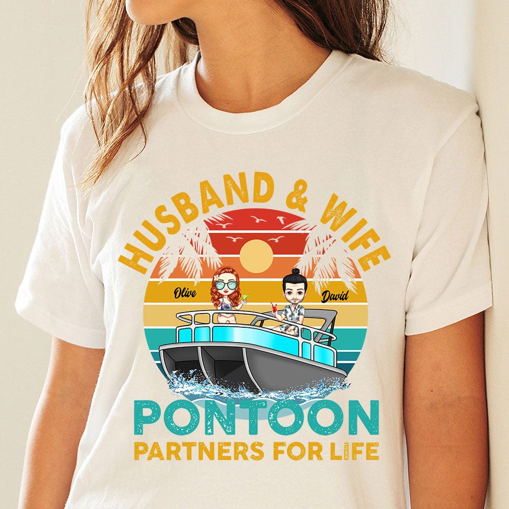 Husband And Wife Travel Partners For Life Beach Shirt TA29 889643 - Image 3