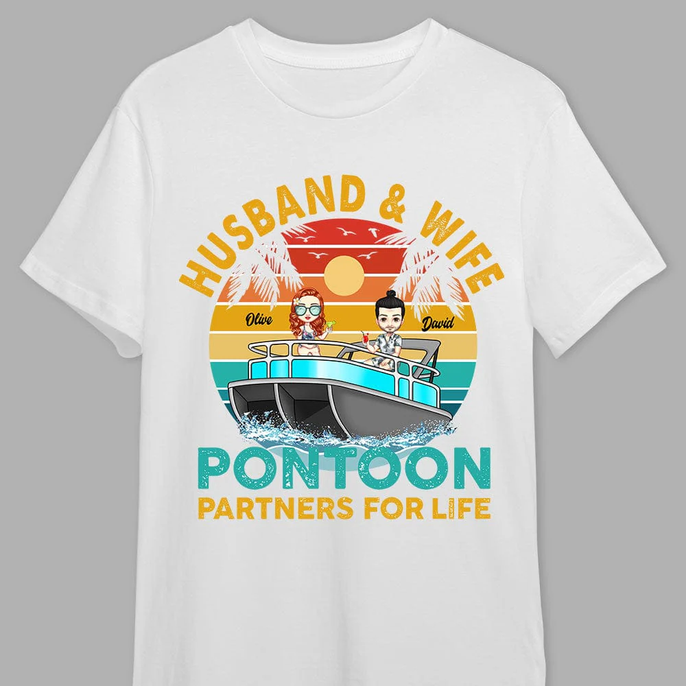 Husband And Wife Travel Partners For Life Beach Shirt TA29 889643 - Image 4
