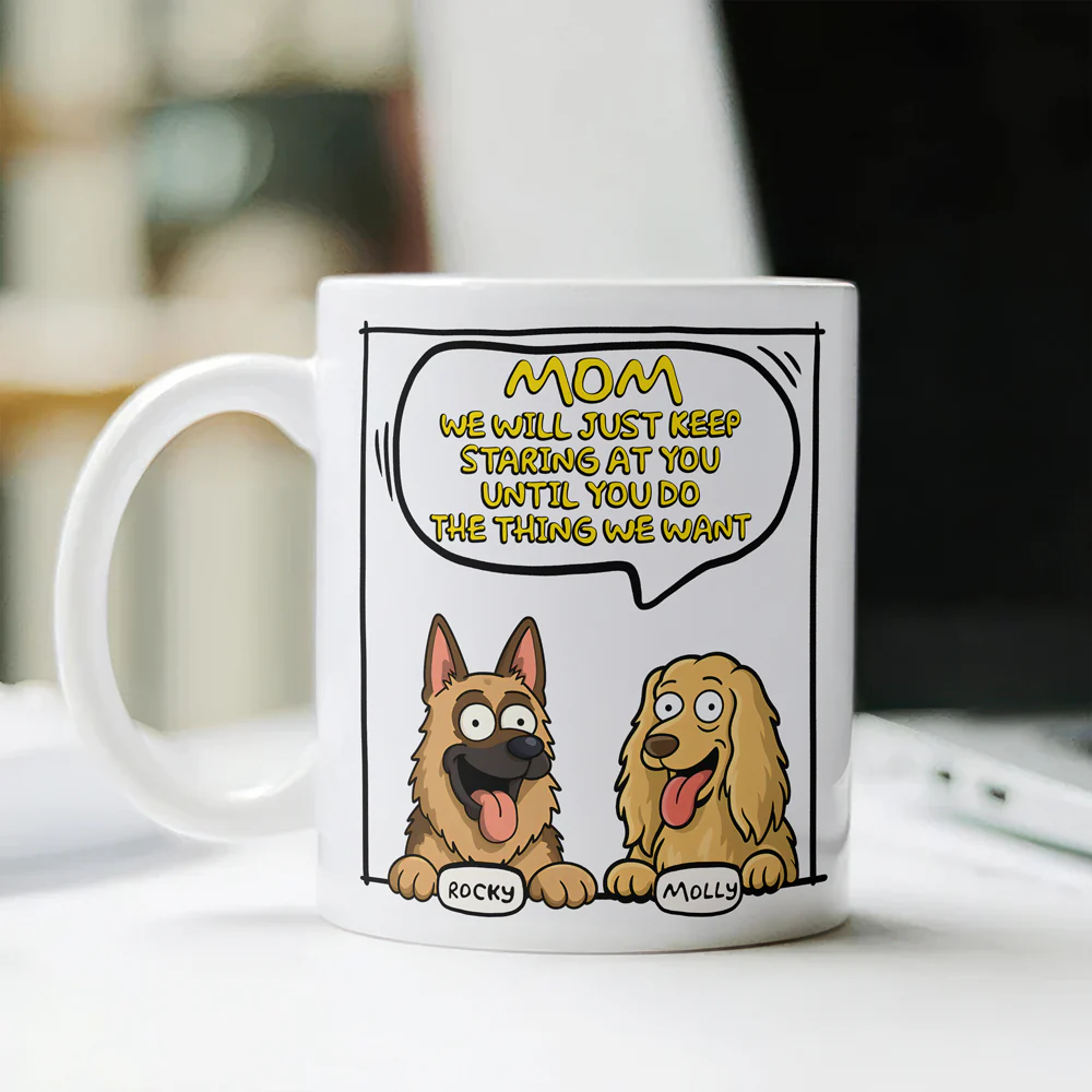 I Will Just Staring At You For Dog Lover Mug TH10 892709 - Image 2
