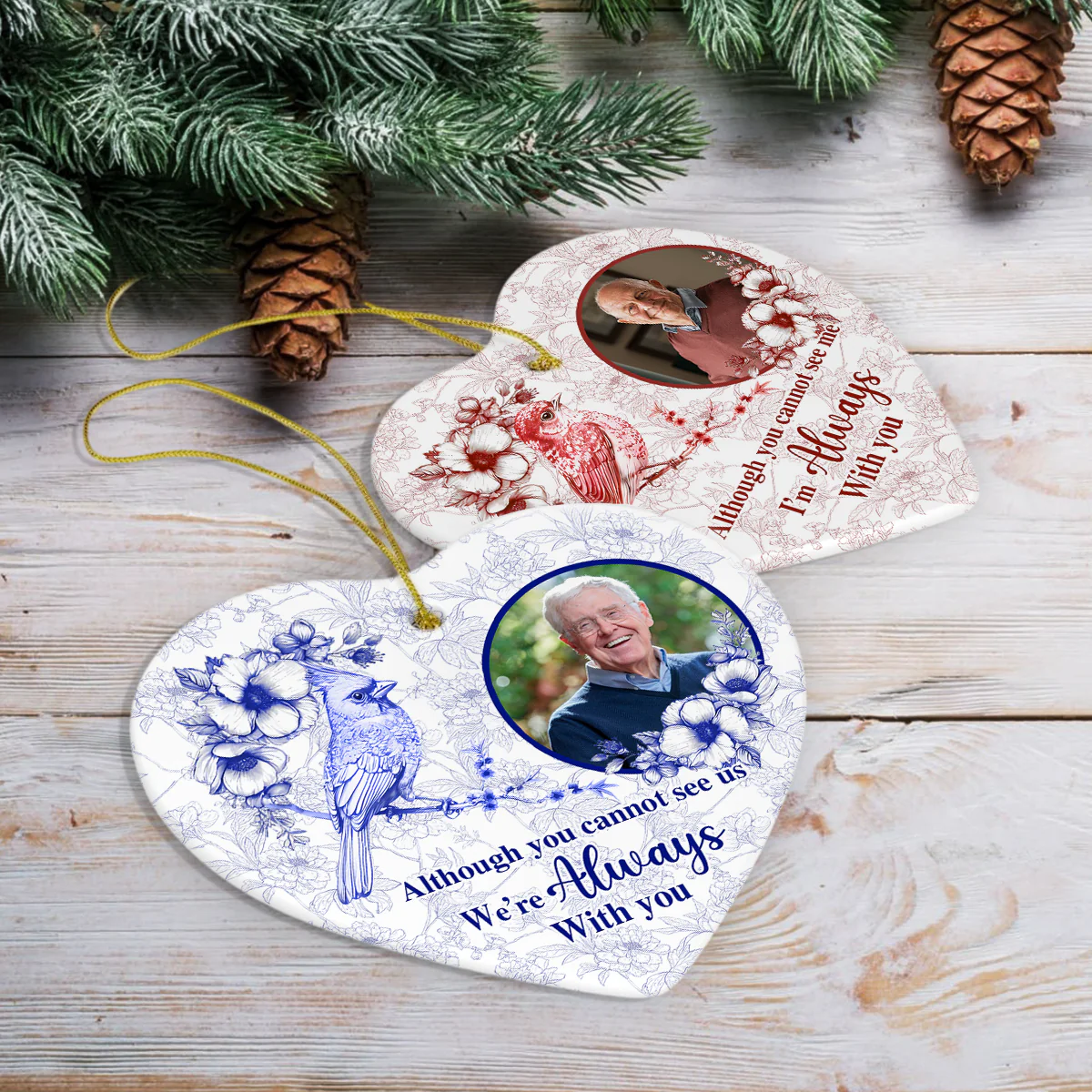 I'm Always With You Memorial Ceramic Ornament For Christmas TH10 894905 - Image 7