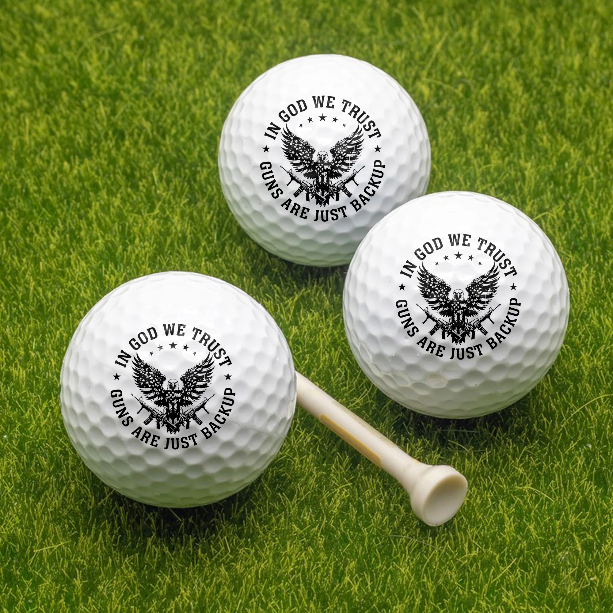 In God We Trust America Golf Ball TH10 169249 - Image 4