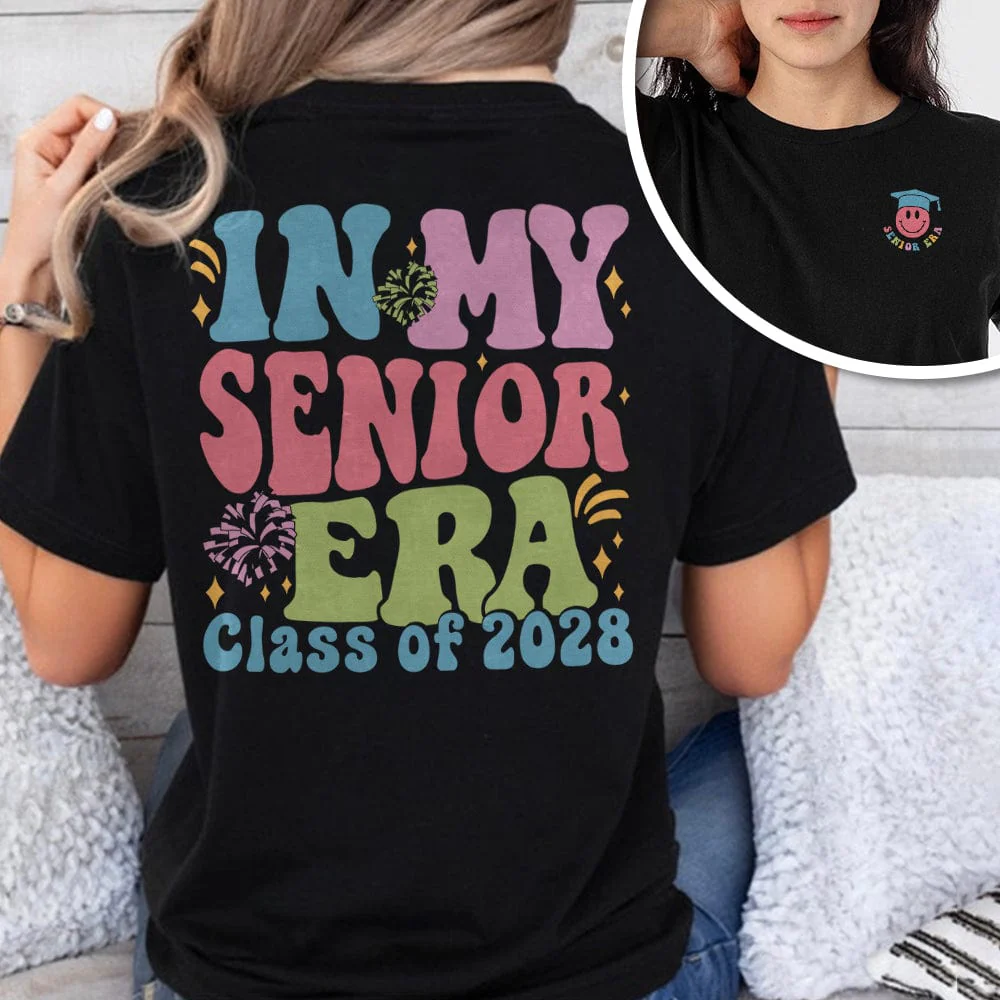 In my Senior Era 2024 Dark Shirt Personalized Gift K228 890049 - Image 21