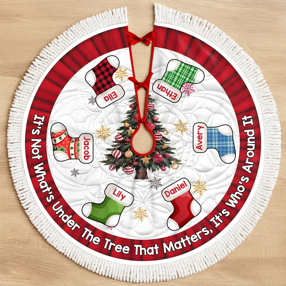 It's Not What Under The Tree That Matters Christmas Tree Skirt TH10 896331 - Image 4
