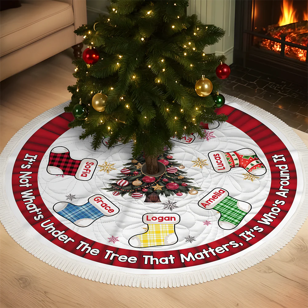It's Not What Under The Tree That Matters Christmas Tree Skirt TH10 896331 - Image 5