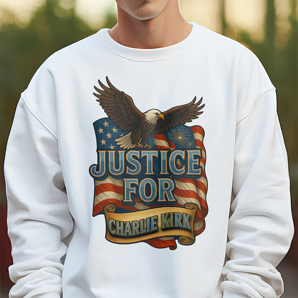 Justice For Charlie Kirk Bright Shirt TH10 64467 - Image 5