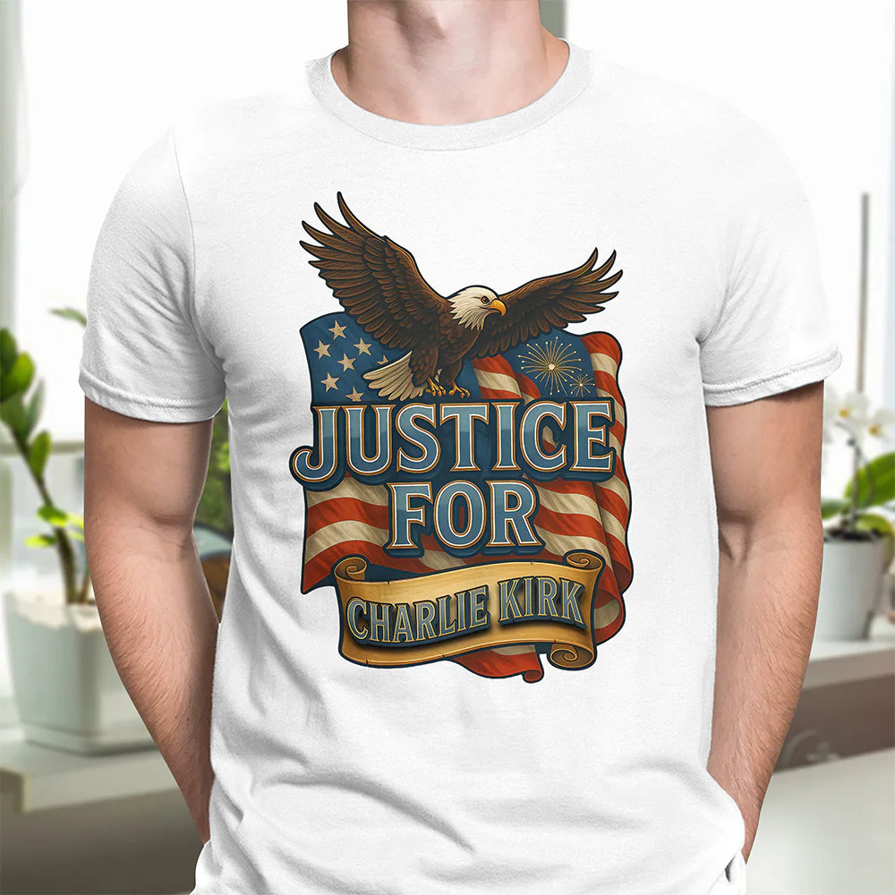 Justice For Charlie Kirk Bright Shirt TH10 64467 - Image 7