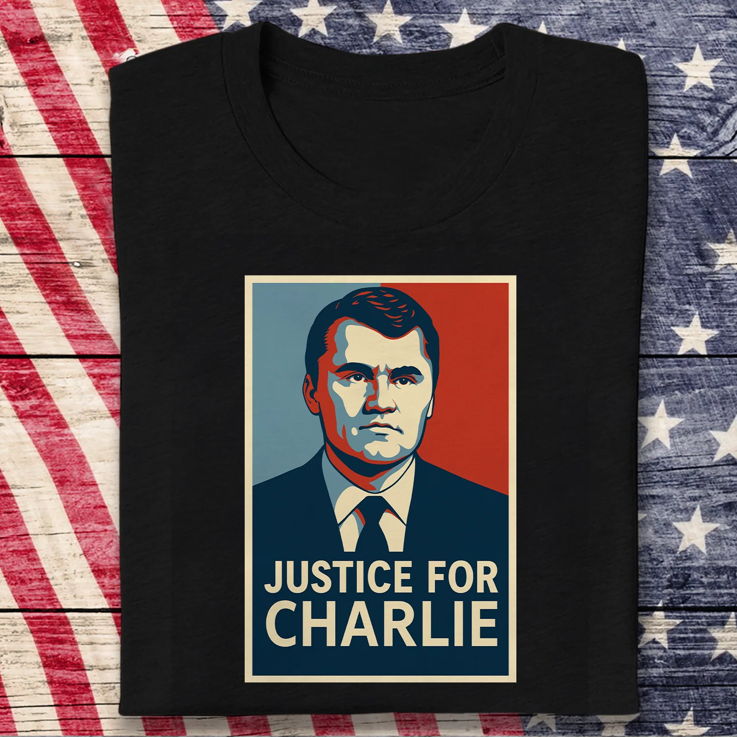 Justice For Charlie Kirk Shirt TH10 64383 - Image 3