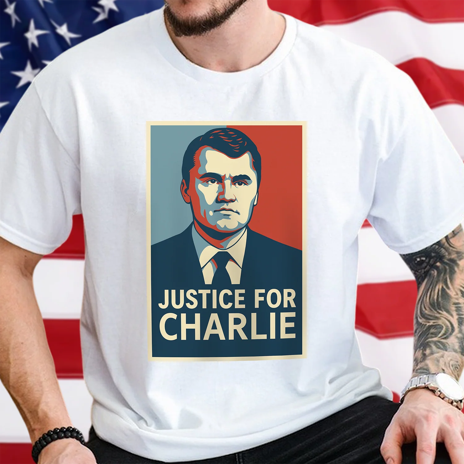 Justice For Charlie Kirk Shirt TH10 64451 - Image 6