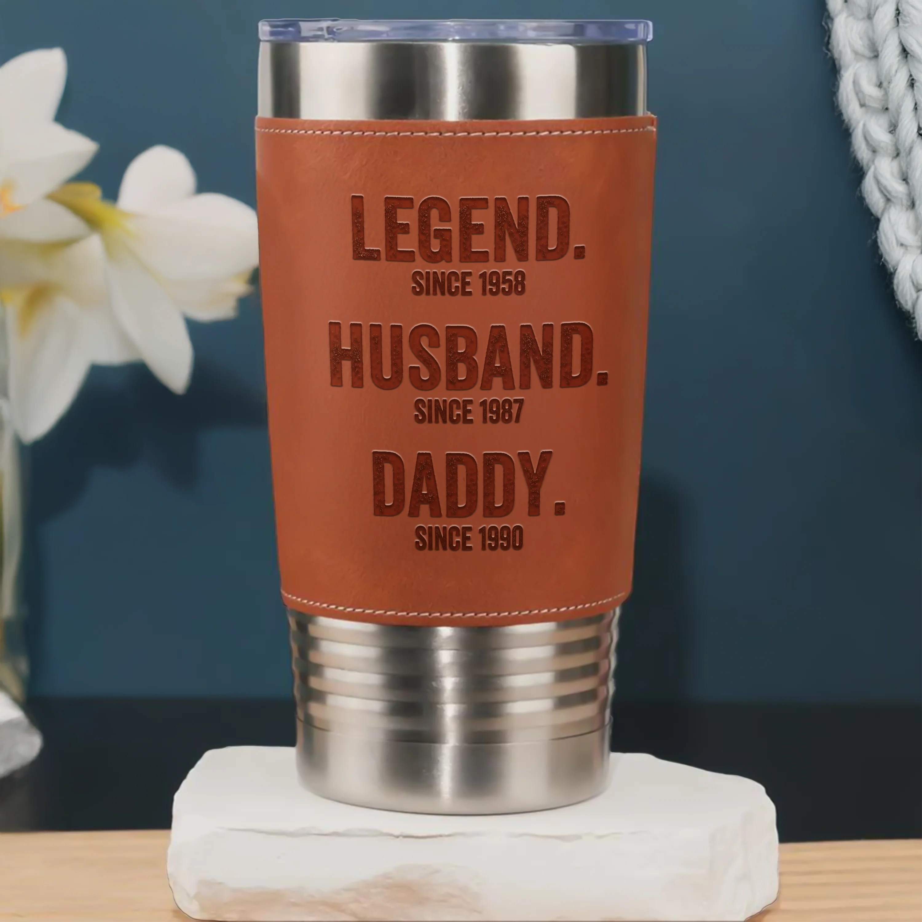 Legend Husband Daddy Leather Tumbler TH10 894055 - Image 2