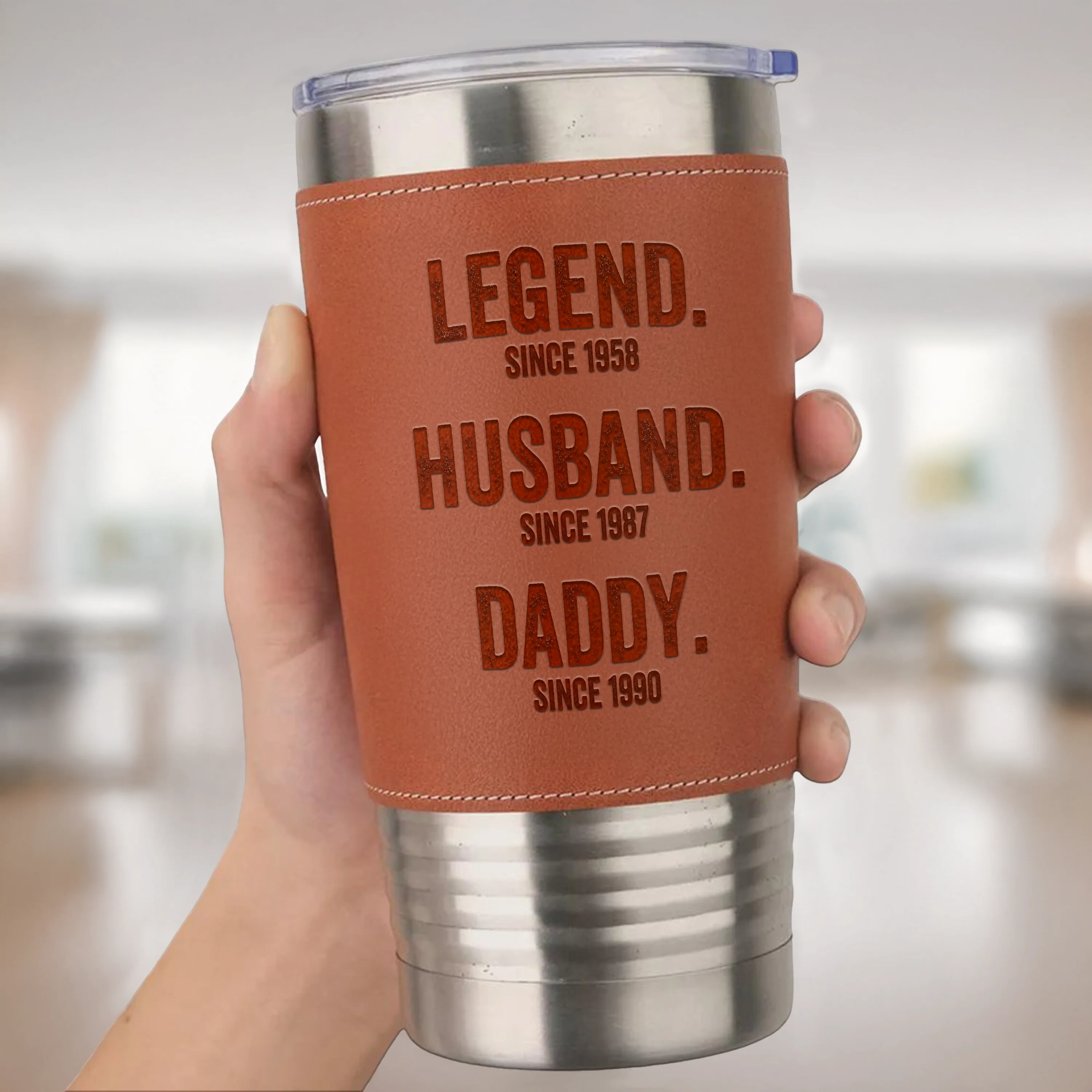 Legend Husband Daddy Leather Tumbler TH10 894055 - Image 5