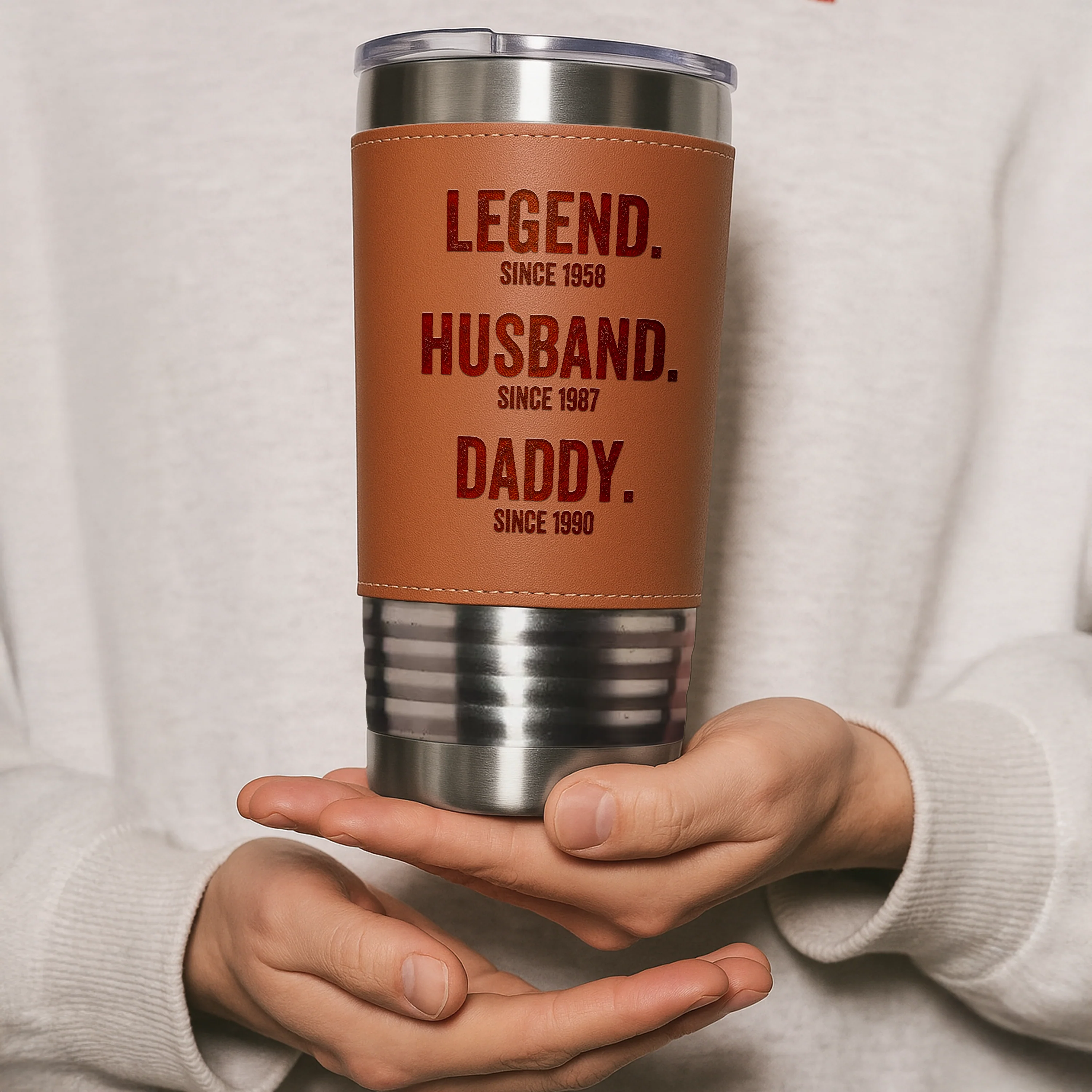 Legend Husband Daddy Leather Tumbler TH10 894055 - Image 6