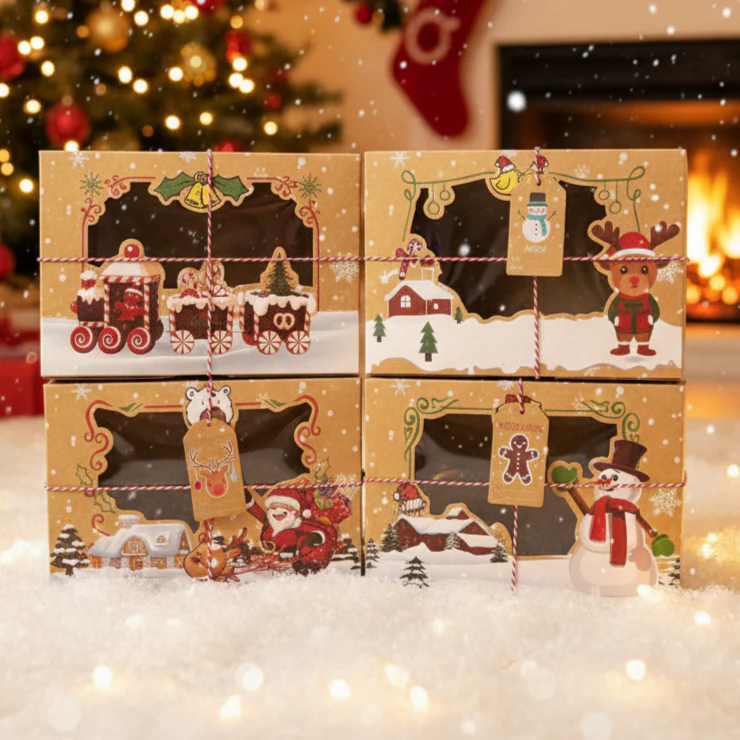 Merry Christmas Christmas Cookie Gift Baking Box TH10 896765 - Image 2