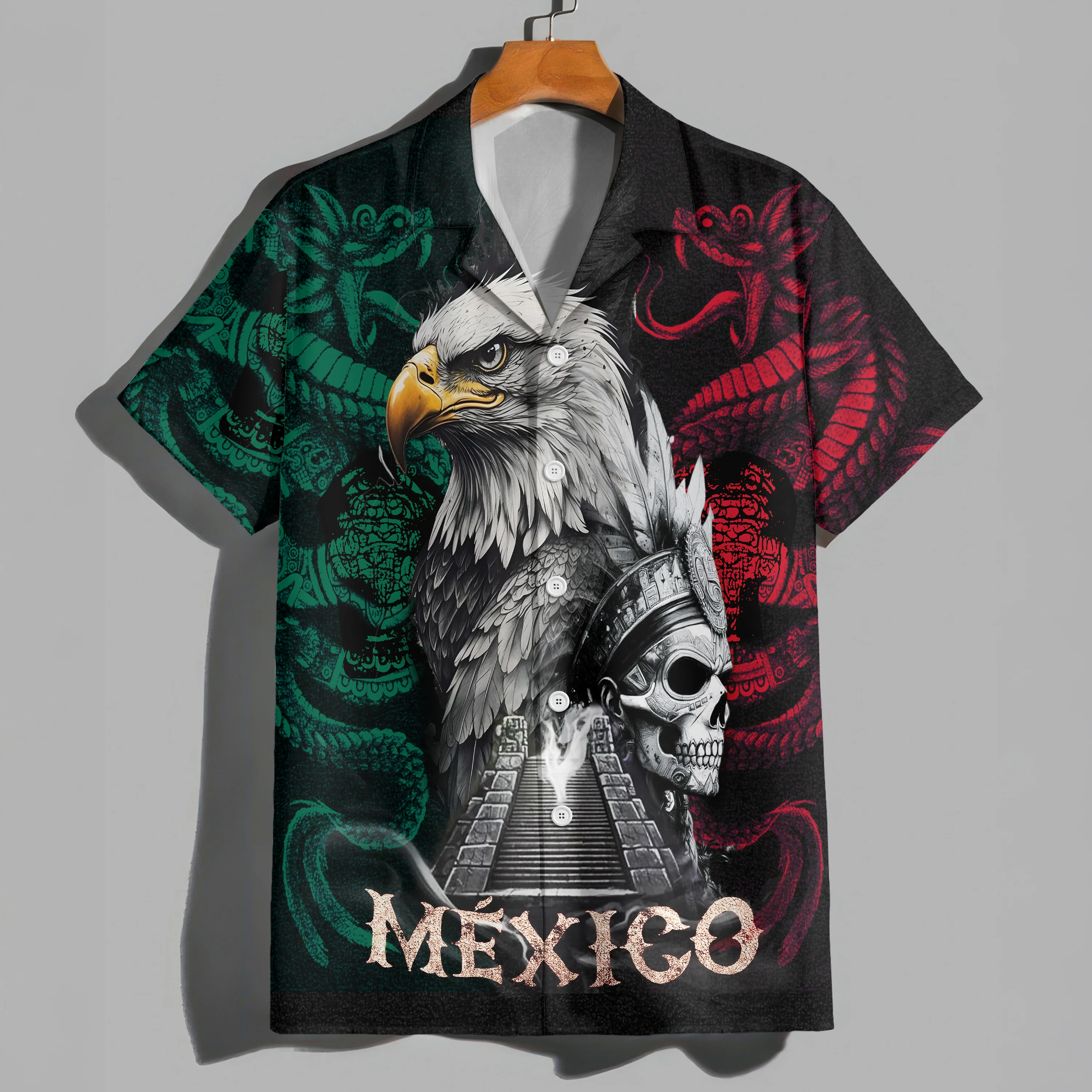 Mexico Eagle Hawaii Shirt N369 895021 - Image 2