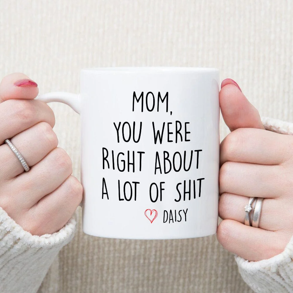 Mom You Were Right Family Mug Personalized Gift K228 890535