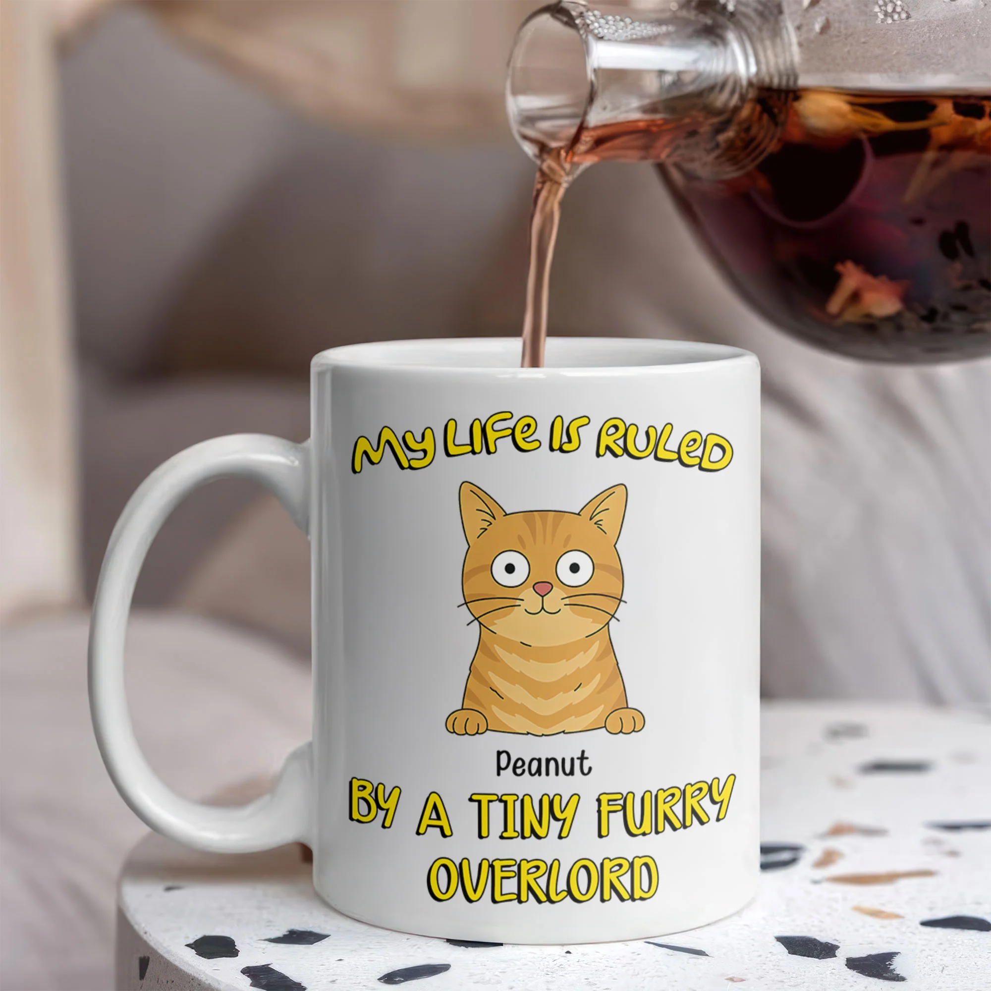 My Life Is Ruled By Cats For Cat Lover Mug TH10 892727 - Image 3