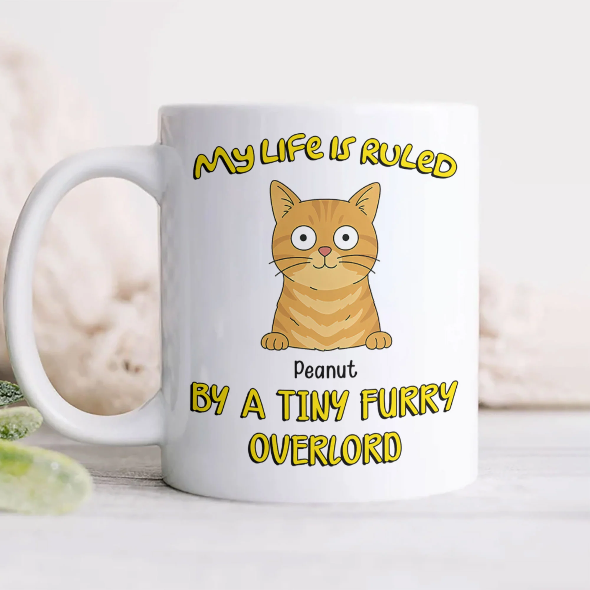 My Life Is Ruled By Cats For Cat Lover Mug TH10 892727 - Image 4