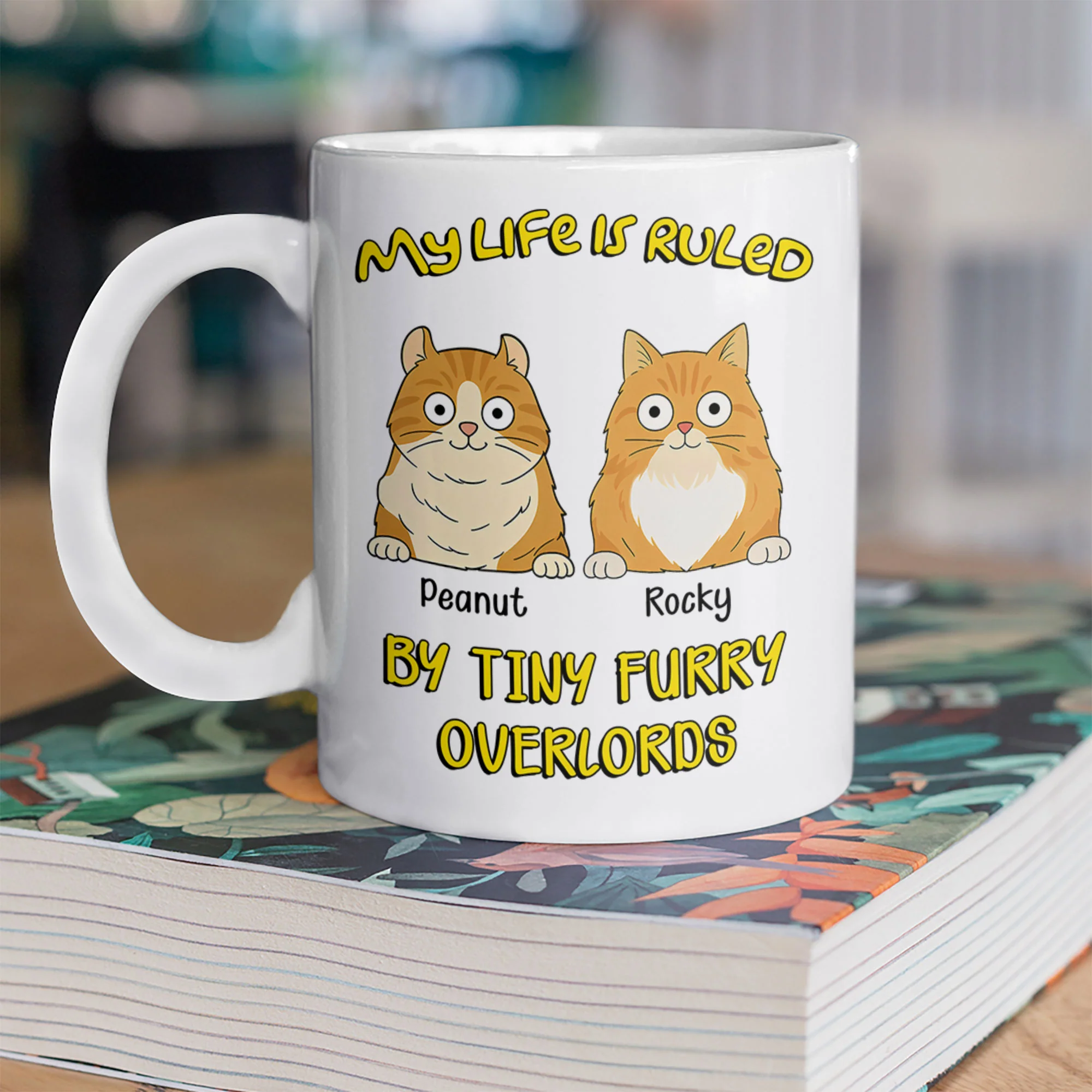 My Life Is Ruled By Cats For Cat Lover Mug TH10 892727 - Image 5