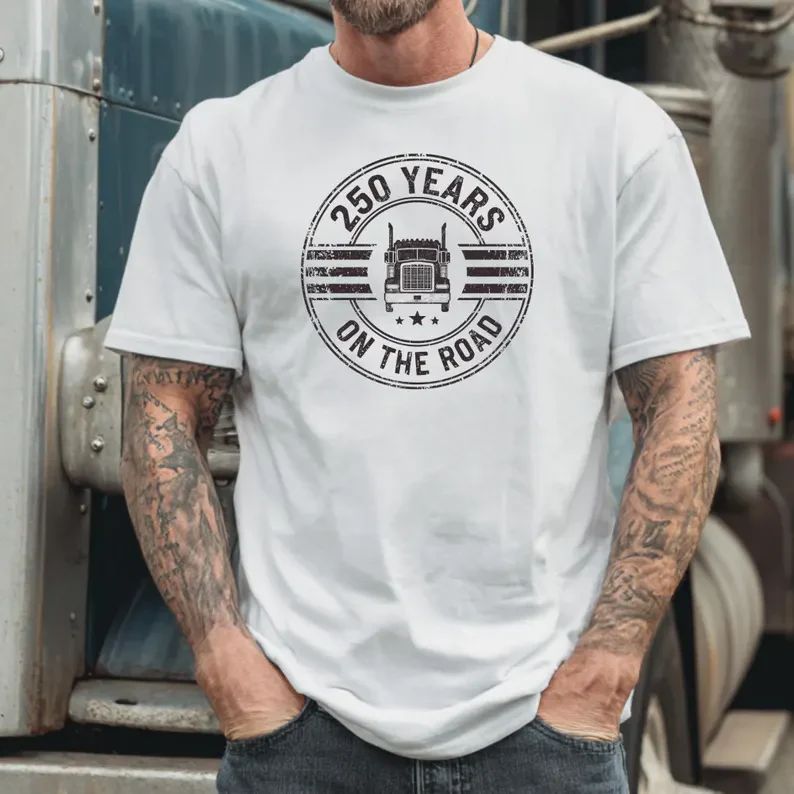 On The Road USA 250th Anniversary Trucker Shirt TH10 169797 - Image 2