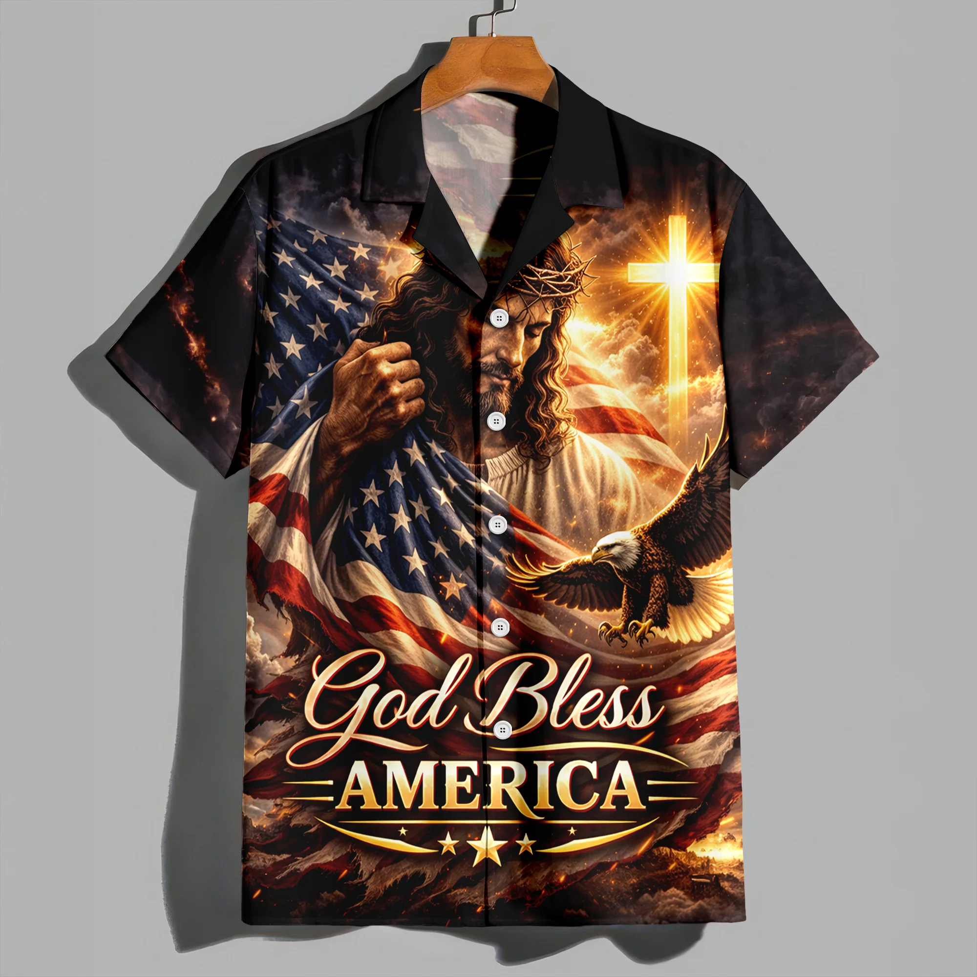 One Nation Under God Hawaii Shirt TH10 169261 - Image 5