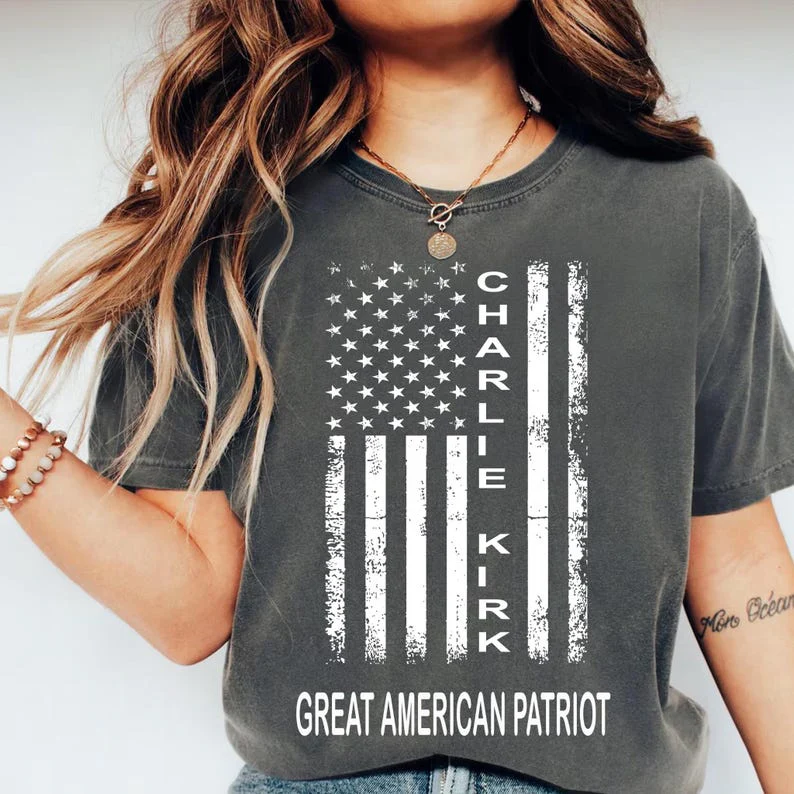 Patriotic Charlie Kirk Comfort Shirt TH10 896201 - Image 3