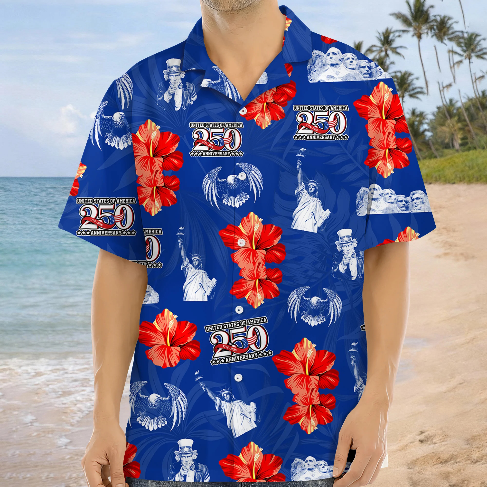 Personalized 250 Anniversary 1776-2026 Hawaii Shirt TH10 898867 - Image 6
