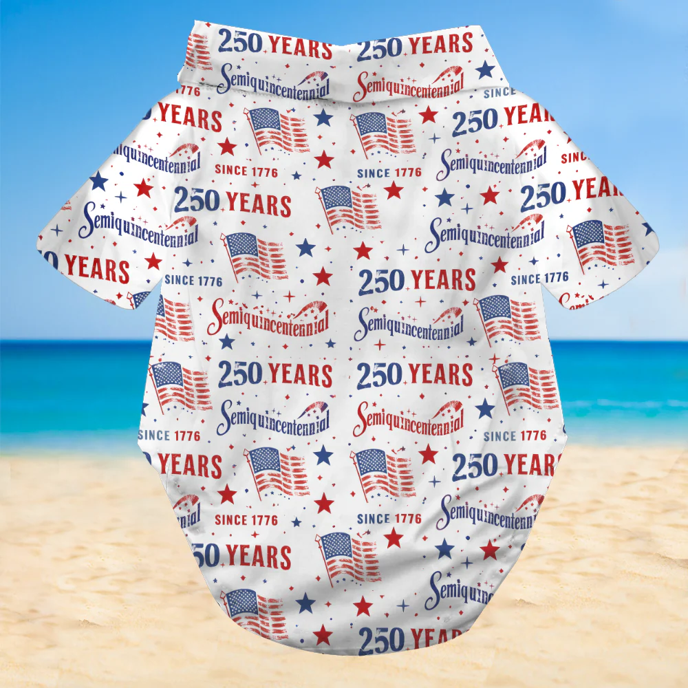 Personalized America 250 Semiquincentennial Hawaii Shirt For Dog TH10 169277 - Image 2