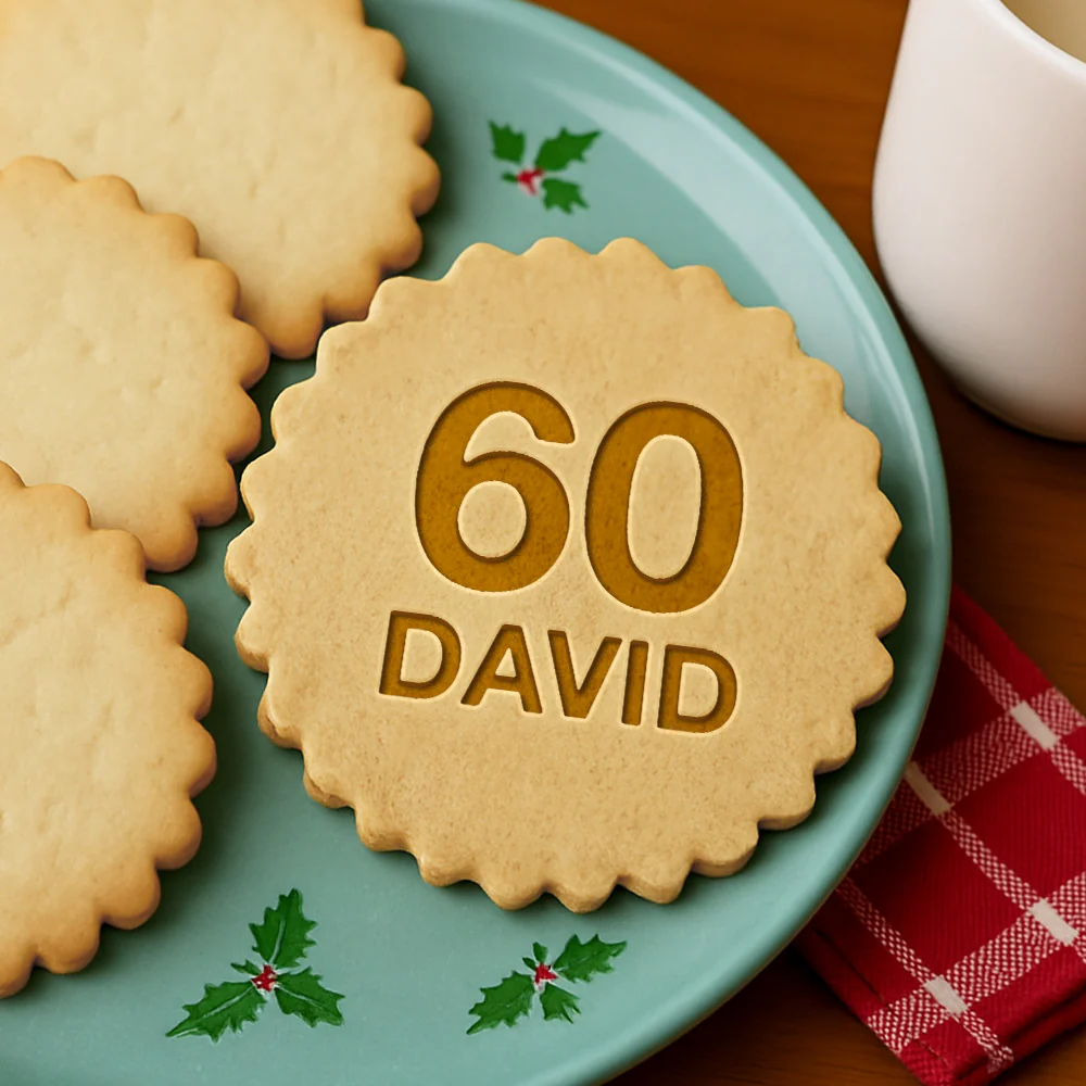 Personalized Custom Name And Age For Birthday Party Cookie Stamp TH10 896947 - Image 2