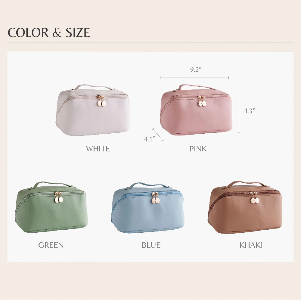 Personalized  Custom Name And Icon Embroidered Makeup Bag TH10 896853 - Image 3