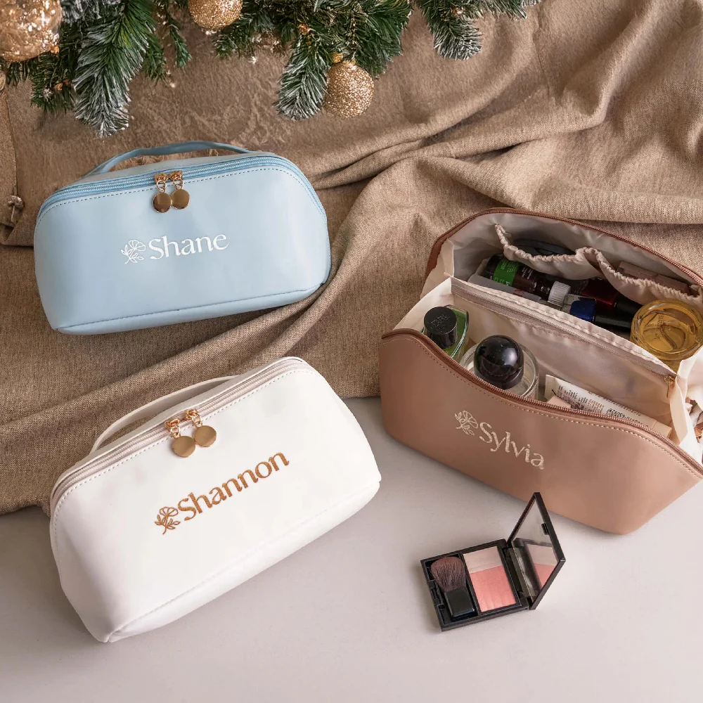 Personalized  Custom Name And Icon Embroidered Makeup Bag TH10 896853 - Image 5