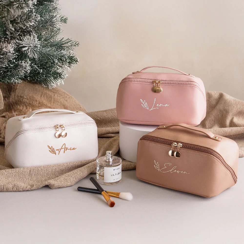 Personalized  Custom Name And Icon Embroidered Makeup Bag TH10 896853 - Image 6