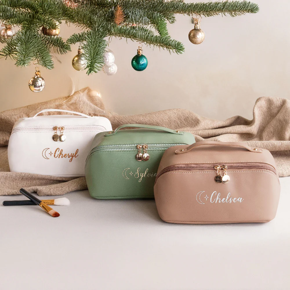 Personalized  Custom Name And Icon Embroidered Makeup Bag TH10 896853 - Image 8