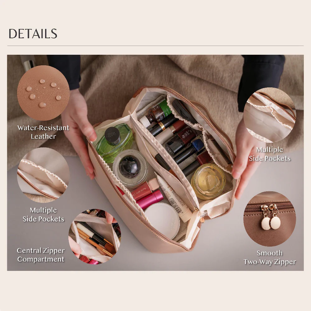 Personalized  Custom Name And Icon Embroidered Makeup Bag TH10 896853 - Image 9