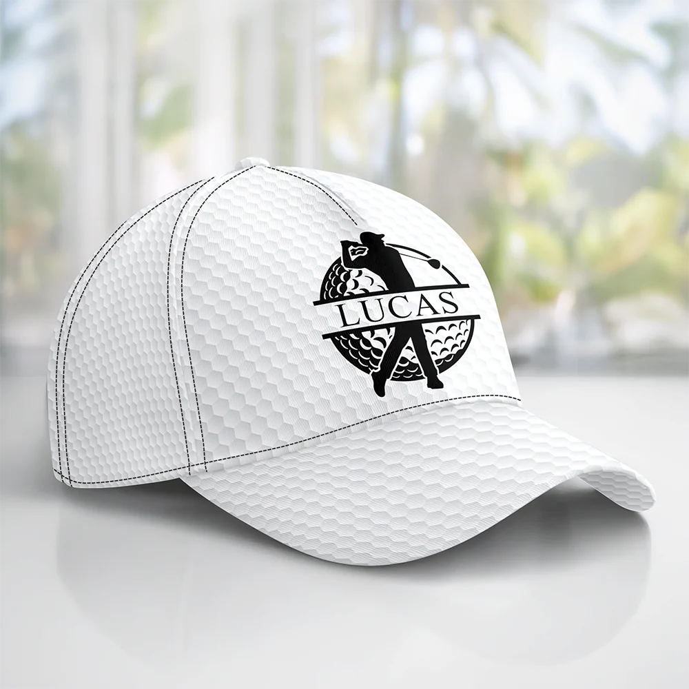 Personalized Custom Name AOP Cap For Golf Lover TH10 898125 - Image 3