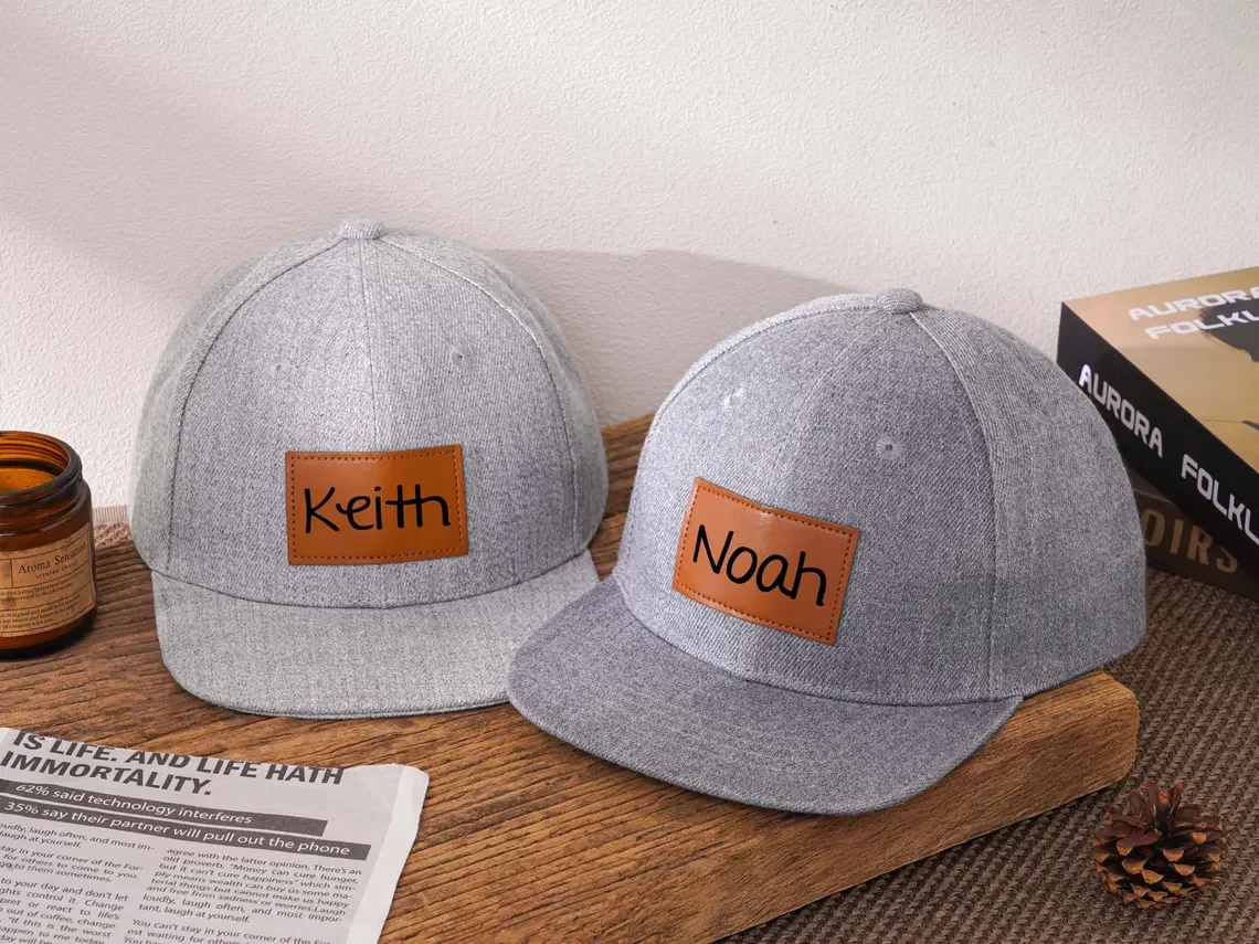 Personalized Father and Son Matching Snapback Hats, Gift for Dad TH10 169921 - Image 7