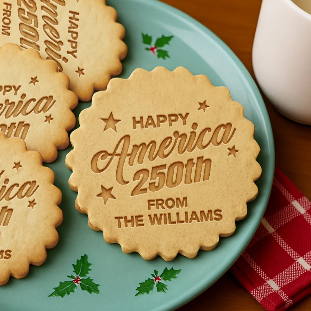 Personalized Happy America 250th Cookie Stamp TH10 898009 - Image 2