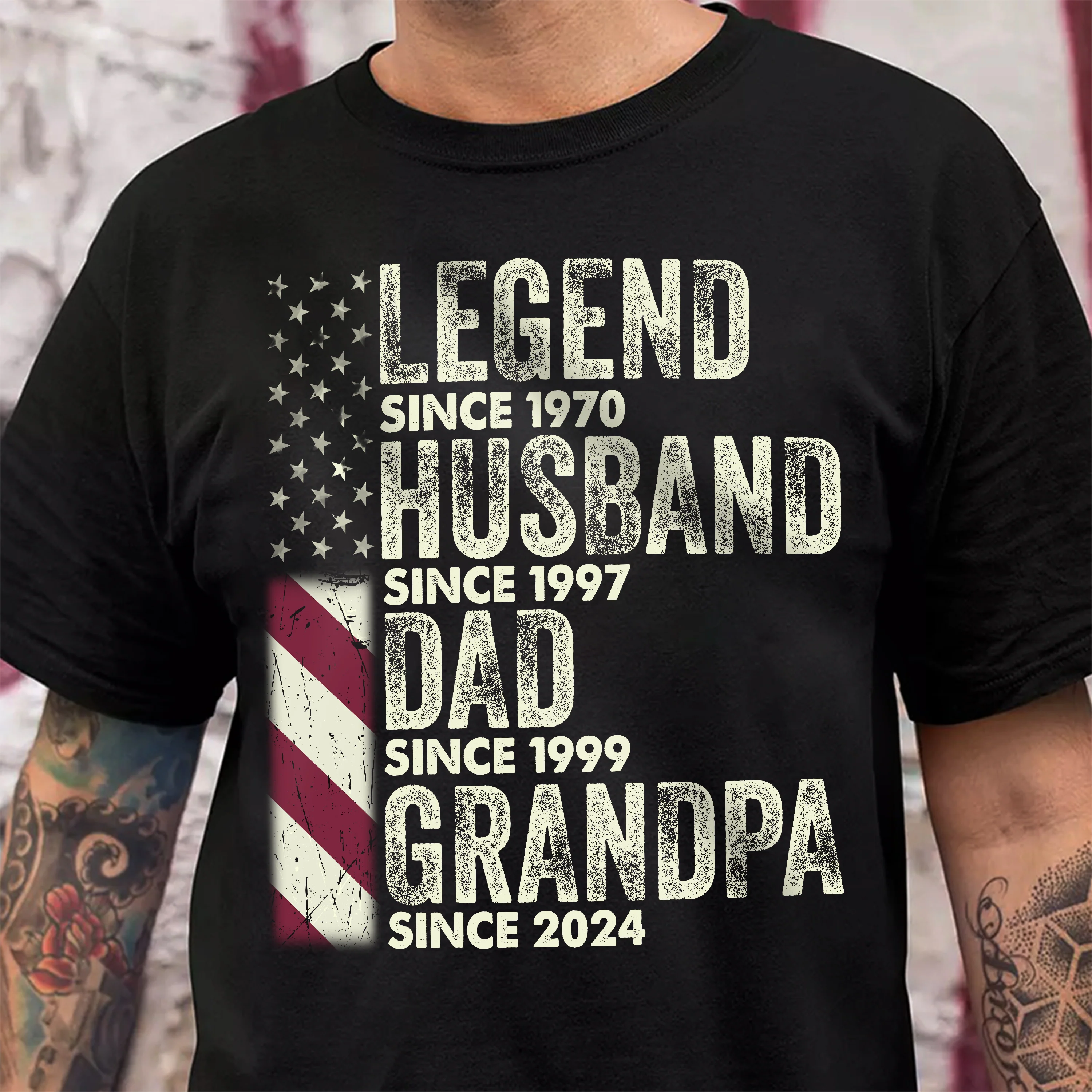 Personalized Legend Husband Dad Grandpa Front Shirt TH10 892909 - Image 2