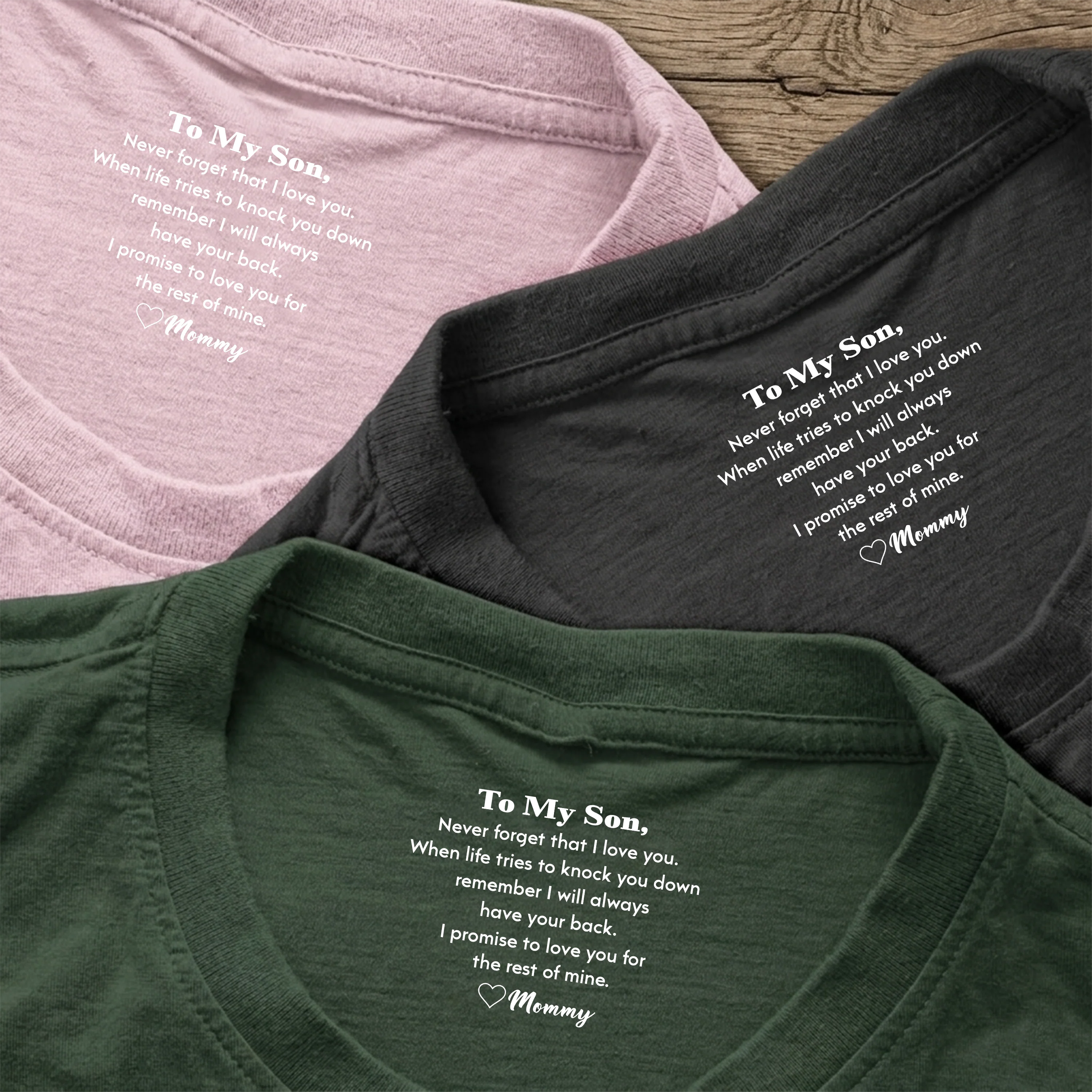 Personalized Never Forget That I Love You Back Neck Shirt TH10 169177 - Image 4