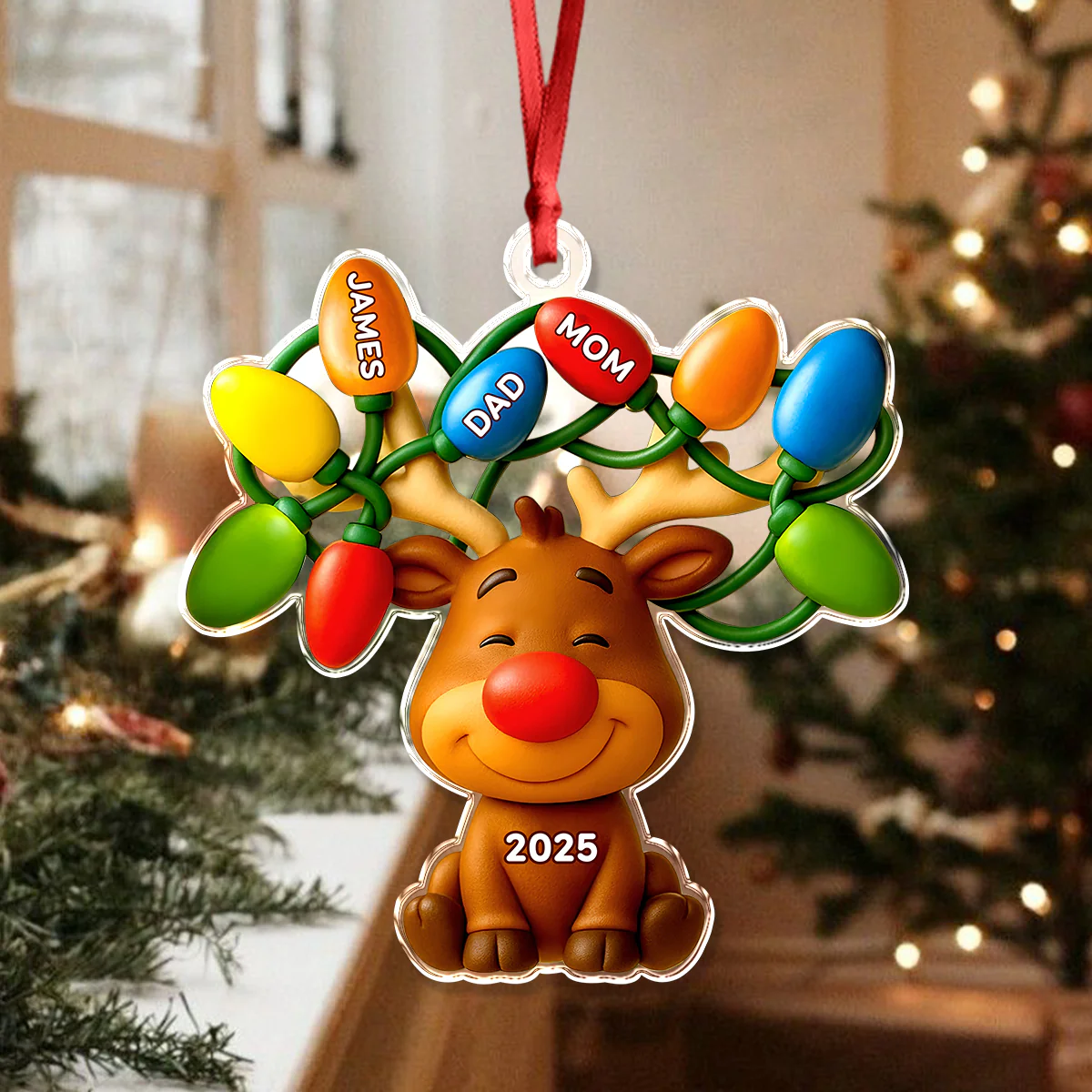 Personalized Our Reindeer Crew Acrylic Ornament For Christmas TH10 894937 - Image 6